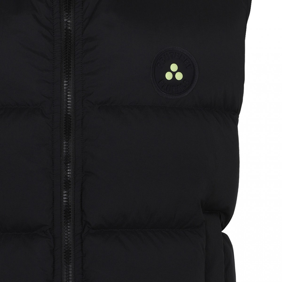 Black Icon On Down Jacket