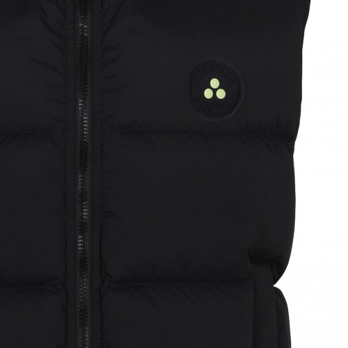 Black Icon On Down Jacket