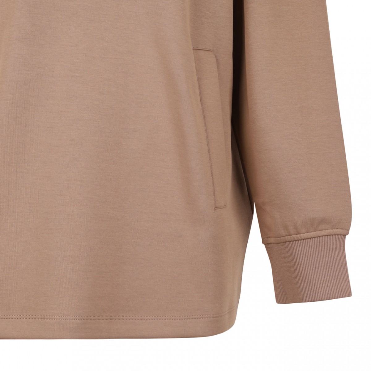Camel Oversized Sweatshirt