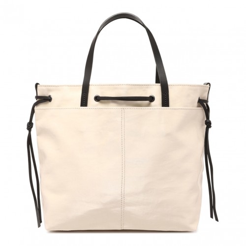 Cream Emy Lin Tote Bag