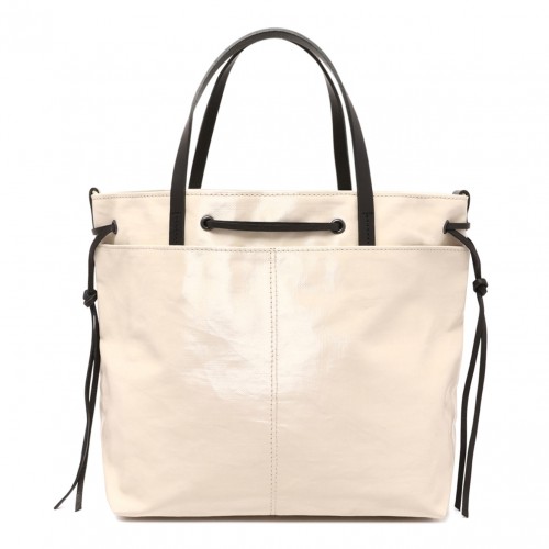 Cream Emy Lin Tote Bag 2