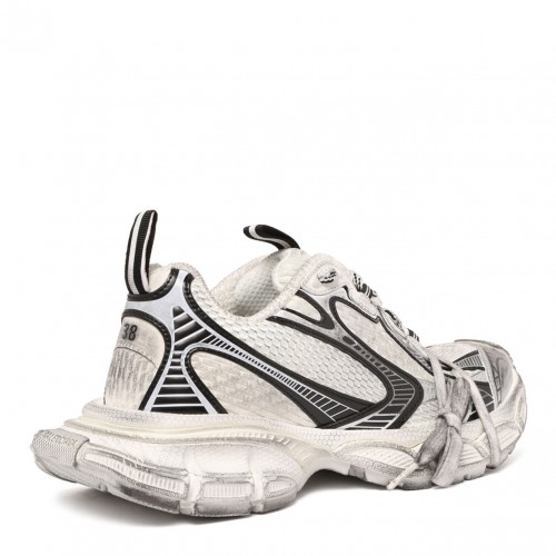 Egg Shell and Black 3XL Sneakers With Inserts