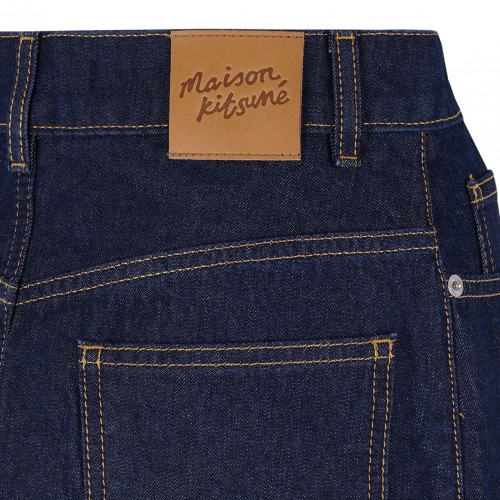 Indigo Japanese Denim Mini Skirt