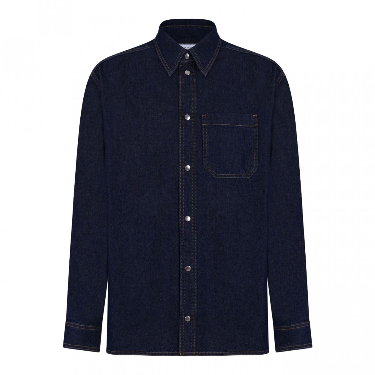 Indigo Blue Oversized Shirt