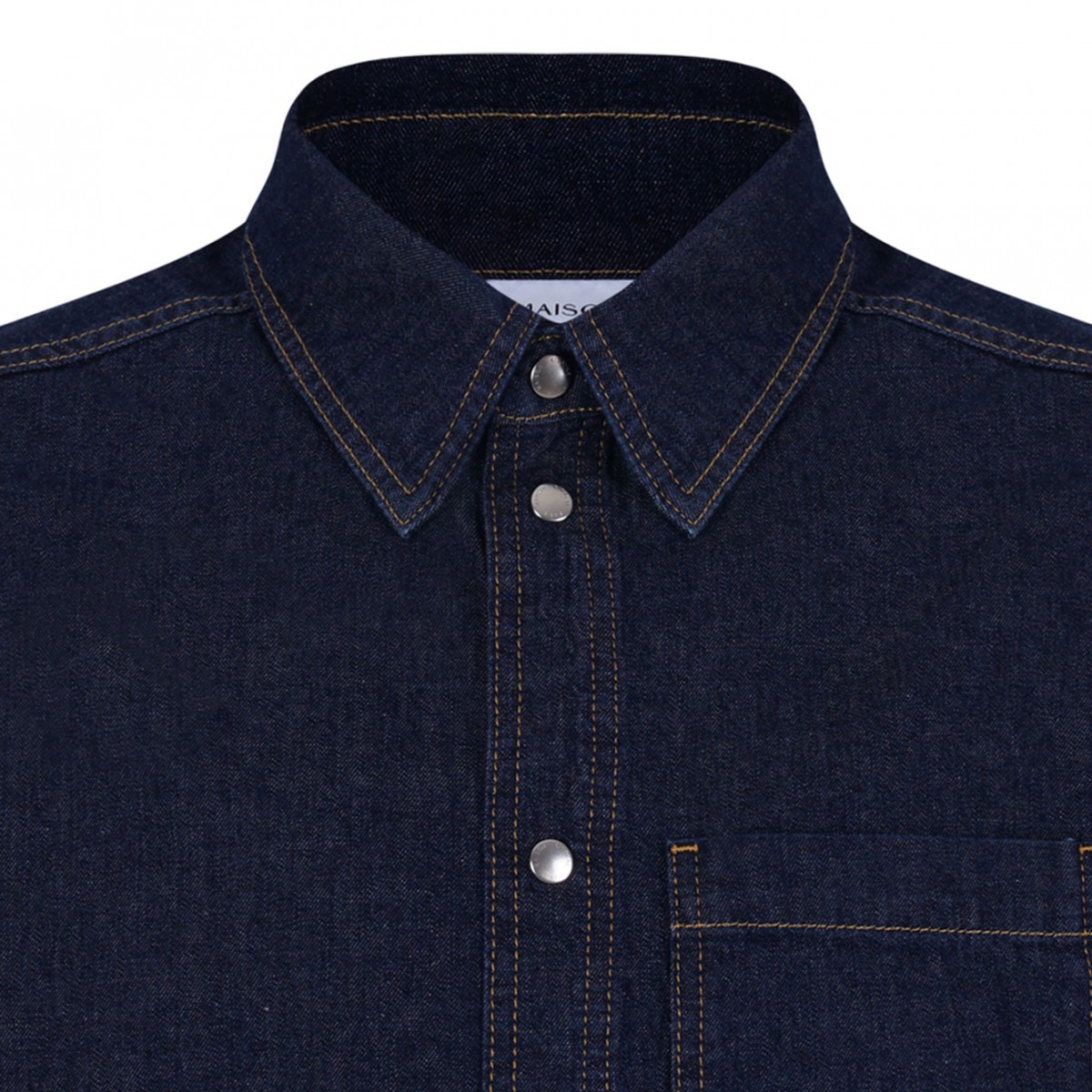 Indigo Blue Oversized Shirt