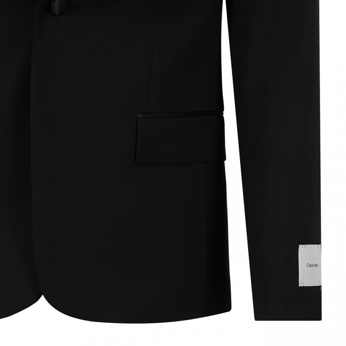 Black Wool Tailored Suits