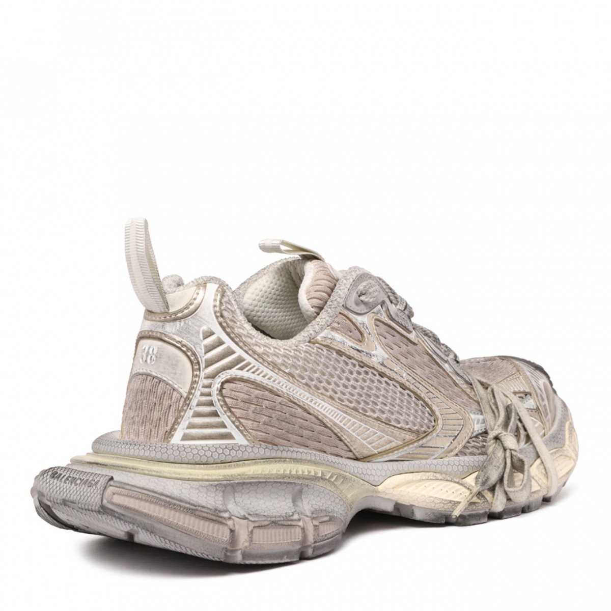 Egg Shell 3XL Sneakers With Inserts