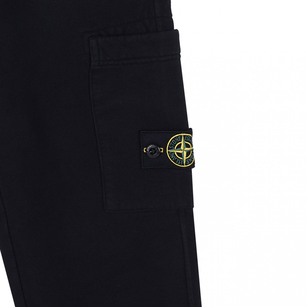 Black Trousers with Compass Application