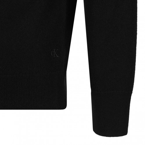 Black Classic Cashmere Sweater