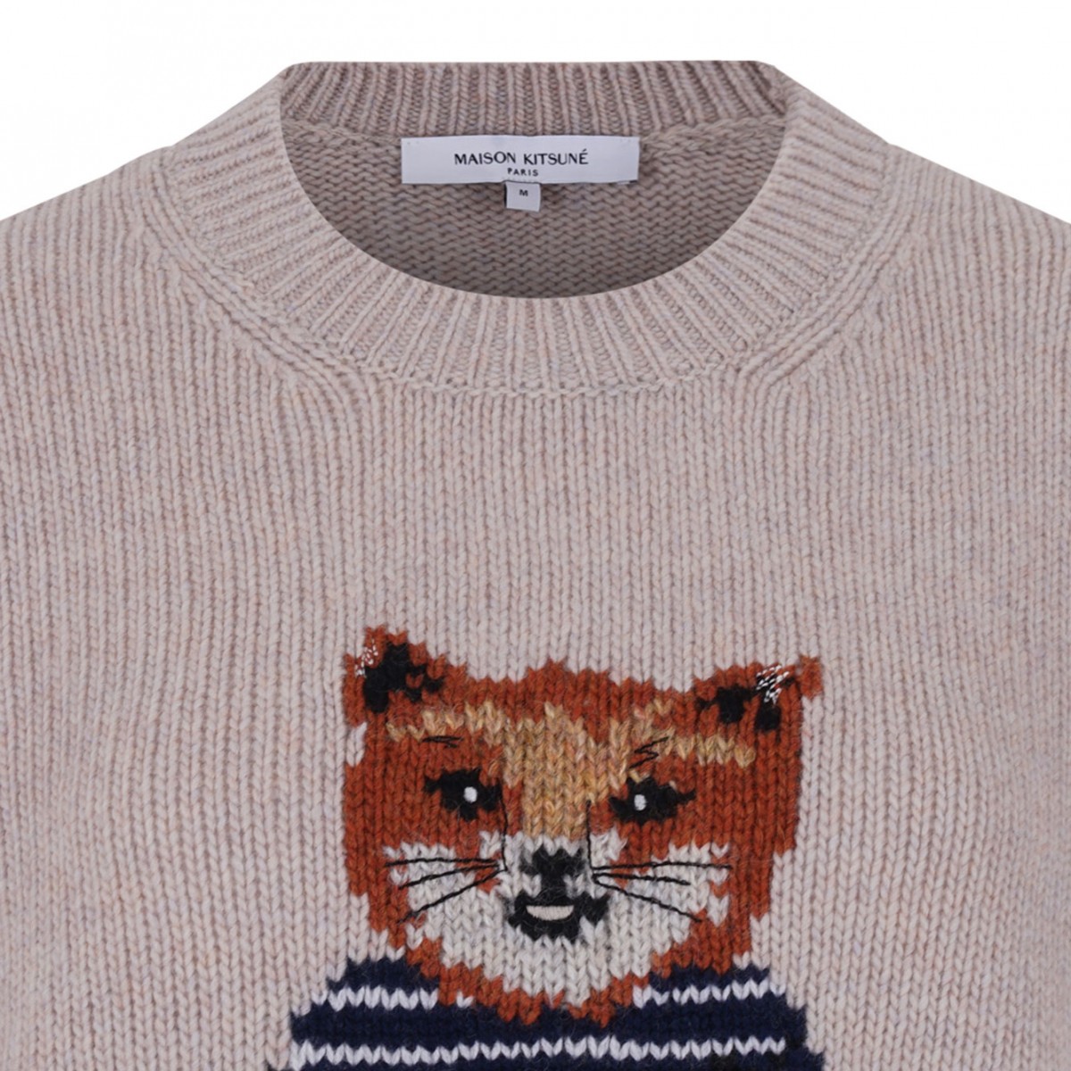 Long-Sleeved Superfine Merino Wool Sweater