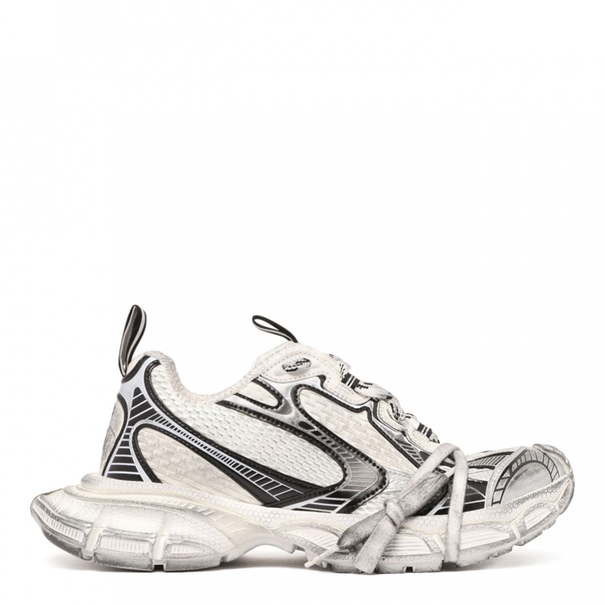 Egg Shell and Black 3XL Sneakers With Inserts