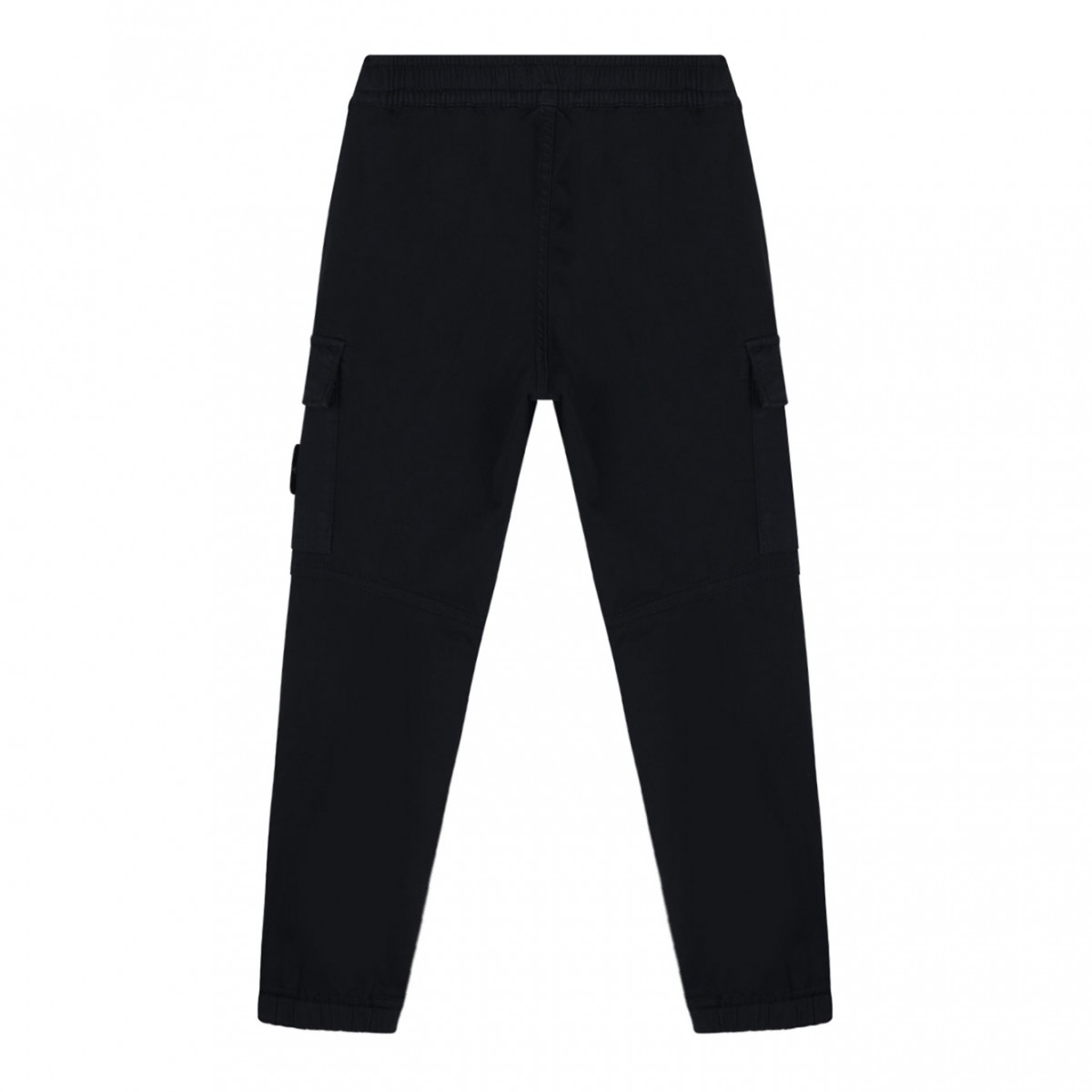 Black Logo Badge Trousers