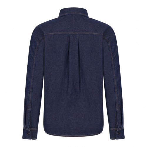 Indigo Light Japanese Denim Shirt 2