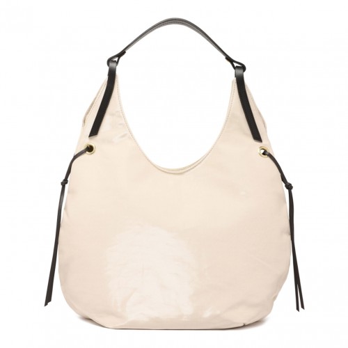 Cream Sand Linen Tote Bag