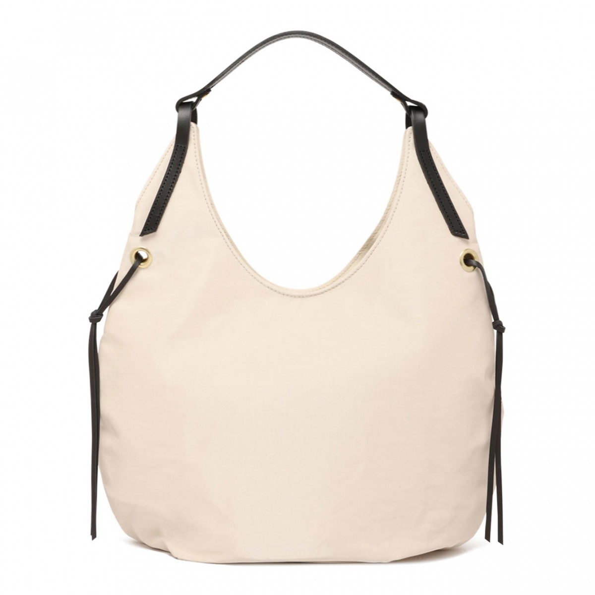 Cream Sand Linen Tote Bag