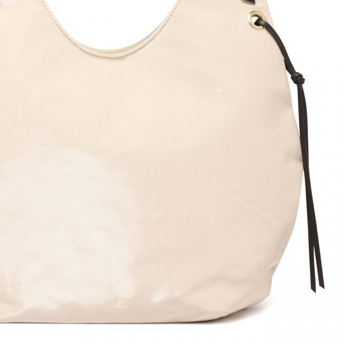 Cream Sand Linen Tote Bag