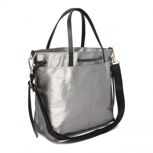 Silver Emy Lin Tote Bag