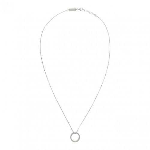 Silver Numerical Pendant Necklace
