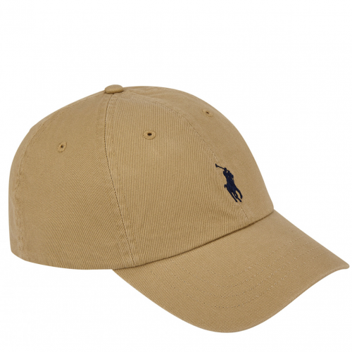 Tan Logo Embroidered Classic Baseball Cap
