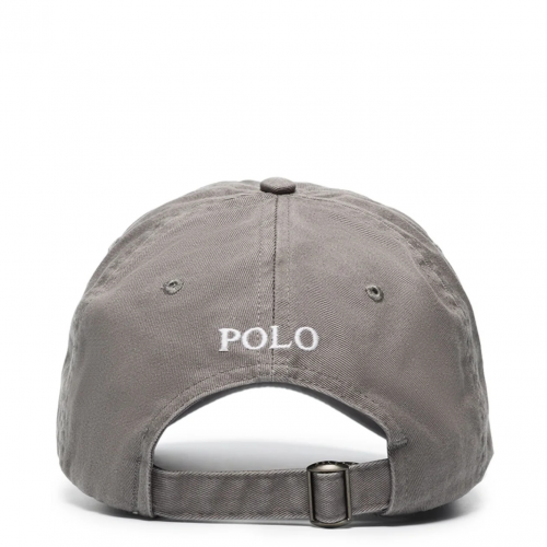 Grey Logo Embroidered Classic Baseball Cap 2