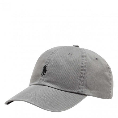 Collage Grey Logo Embroidered Classic Baseball Cap