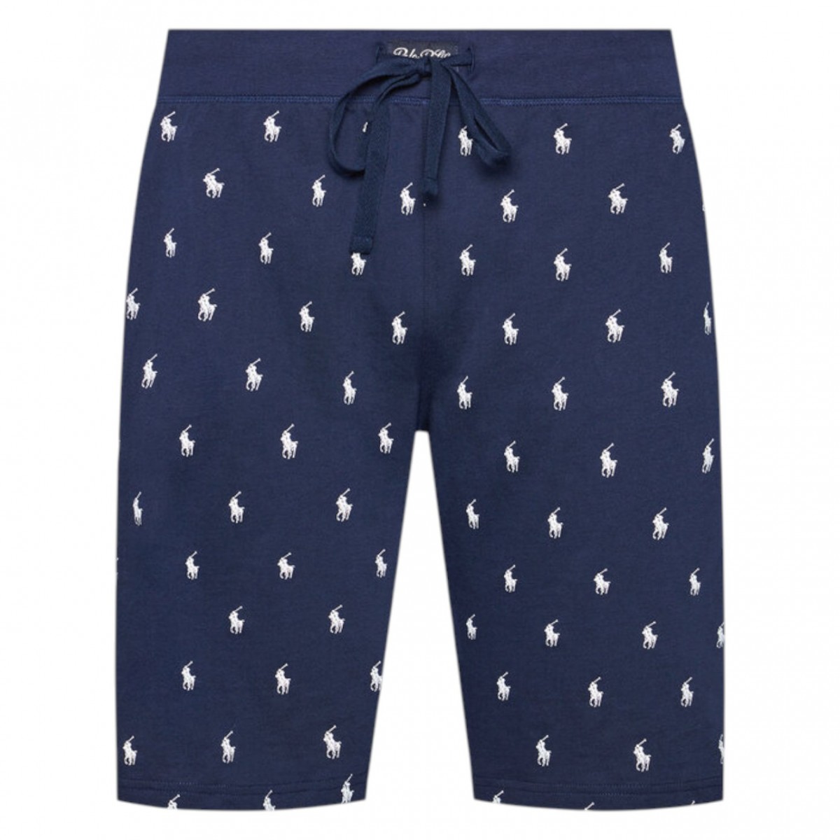 Cruise Navy Logo Print Pajama Shorts