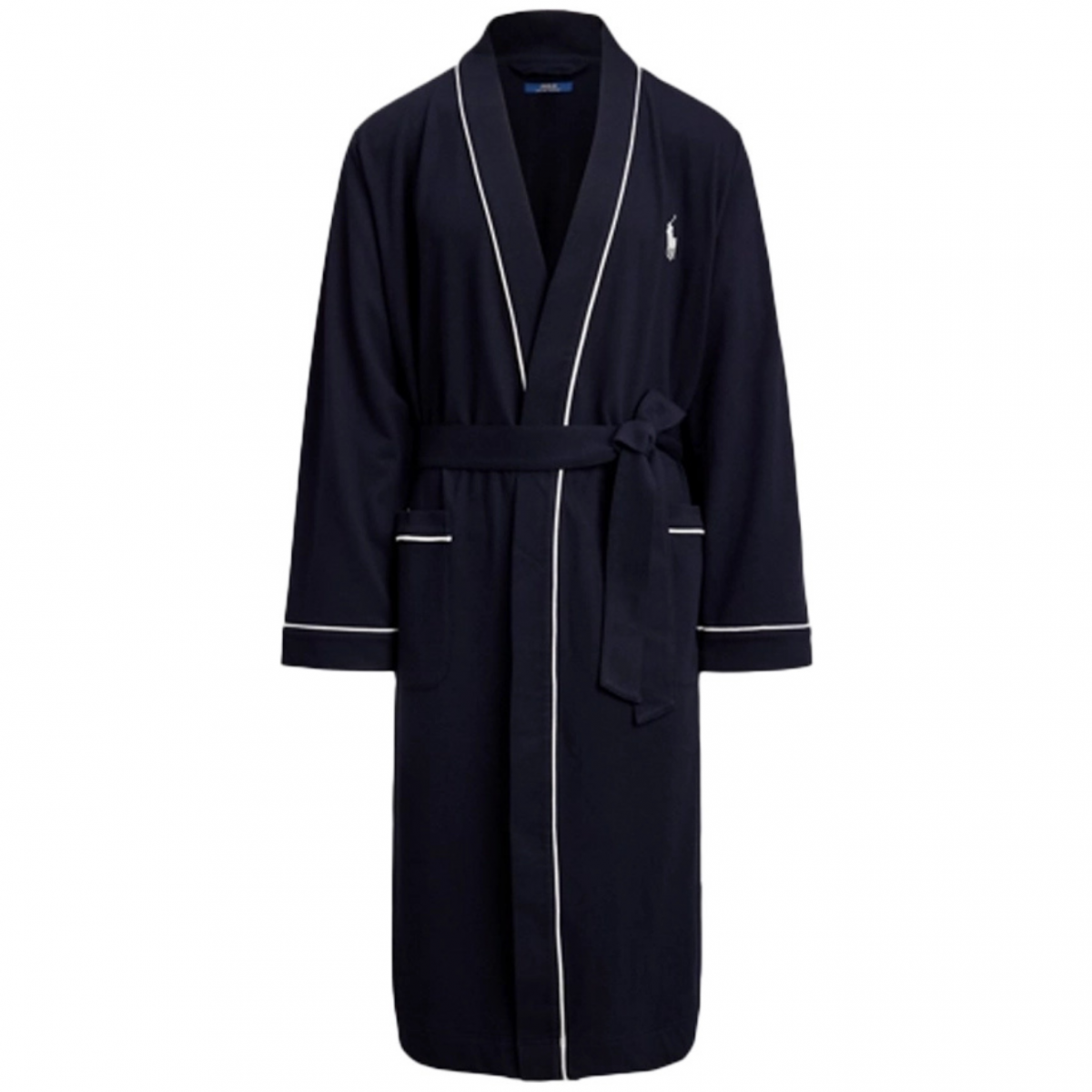 Navy Blue Dressing Gown