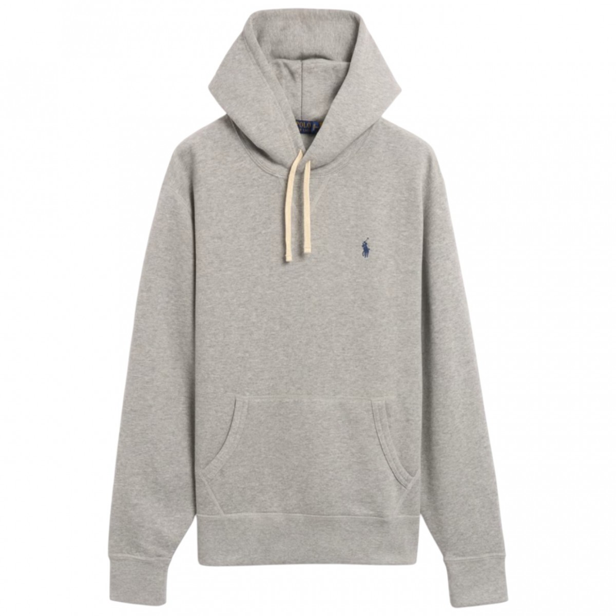 Andover Heather Logo Print Hoodie
