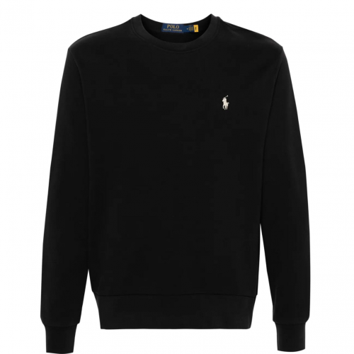 Black Logo Print Sweatshirt
