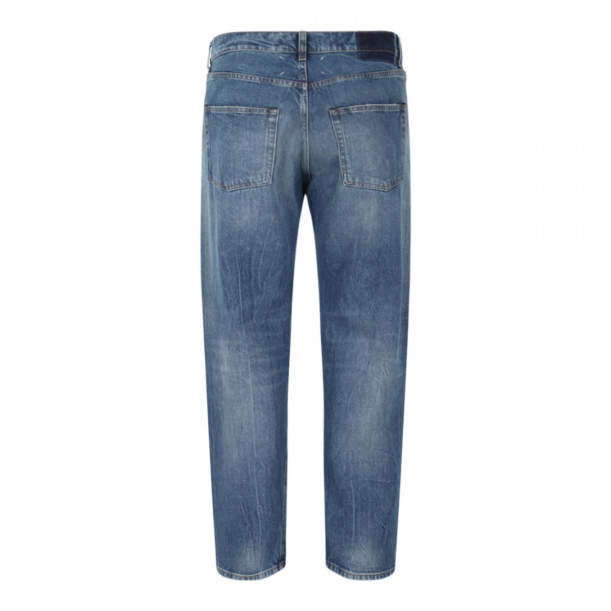 Vintage Medium Blue Tapered Leg Jeans