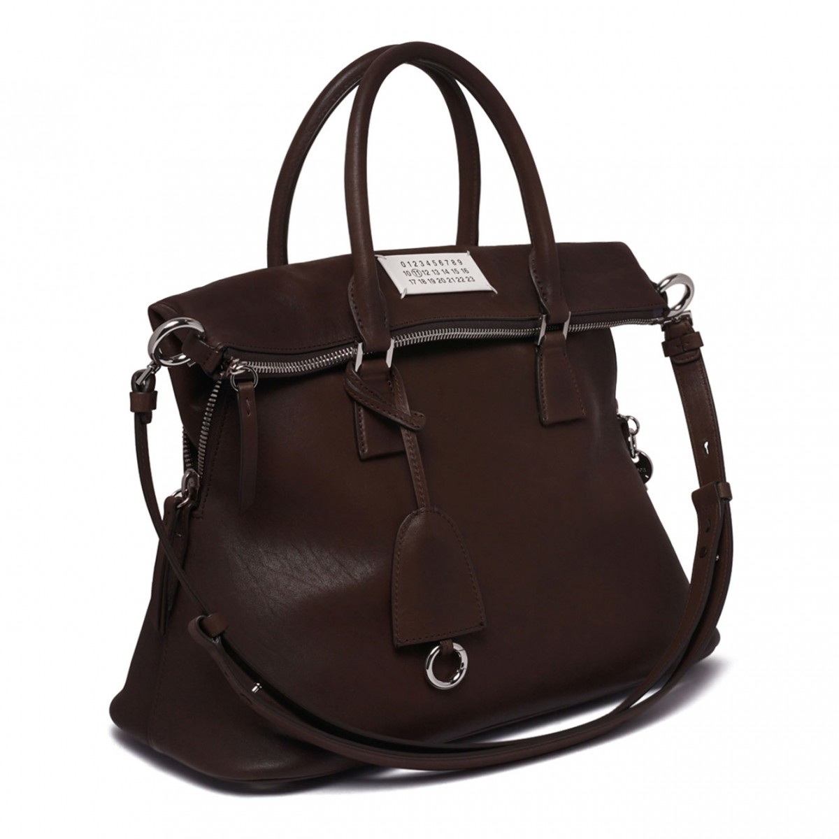 Brown 5AC Shoulder Bag