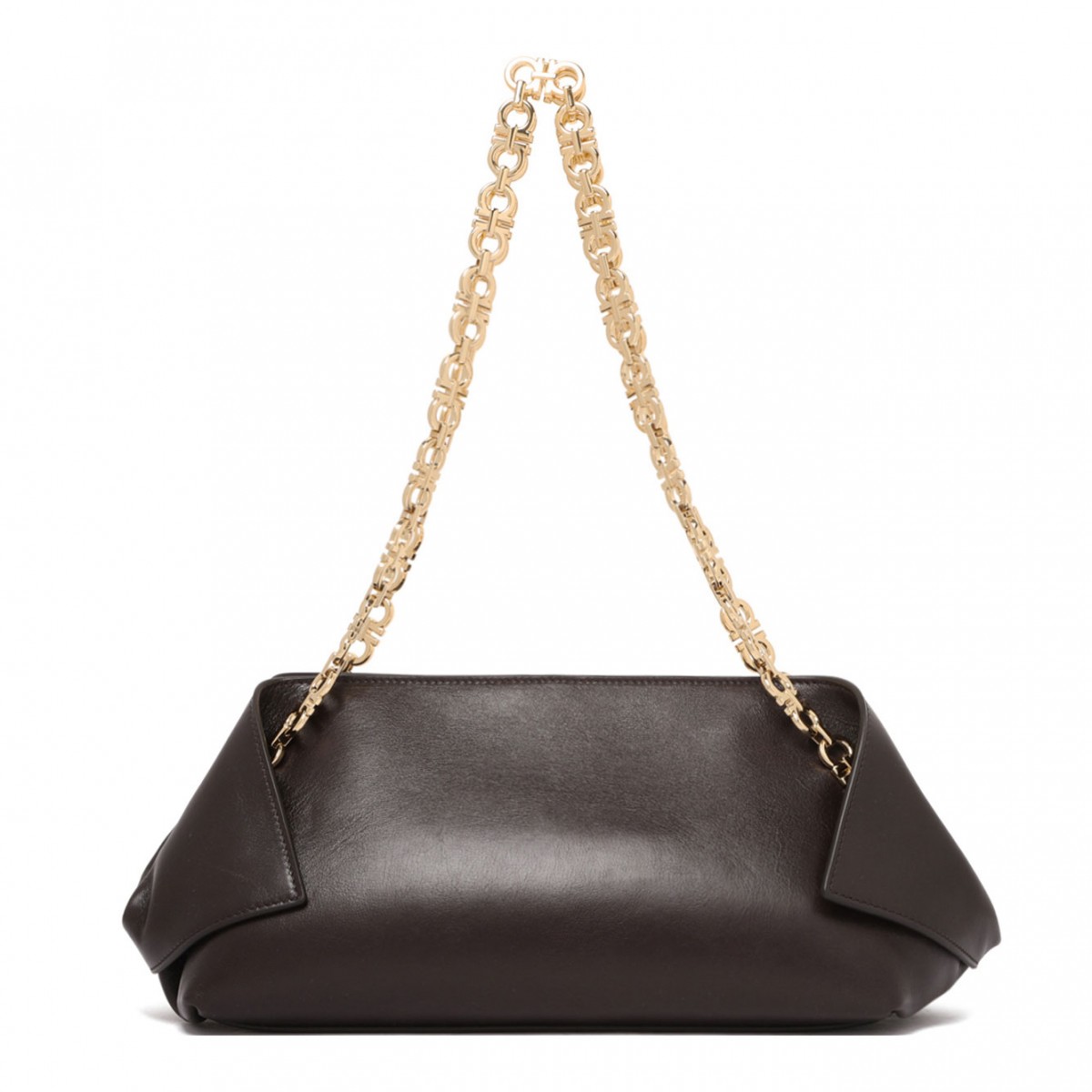 Brown Scarf XS Shoulder Bag