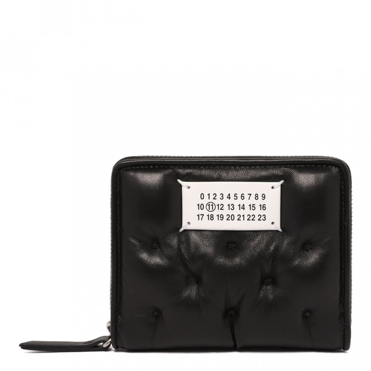 Black Glam Slam Quilted Wallet Small