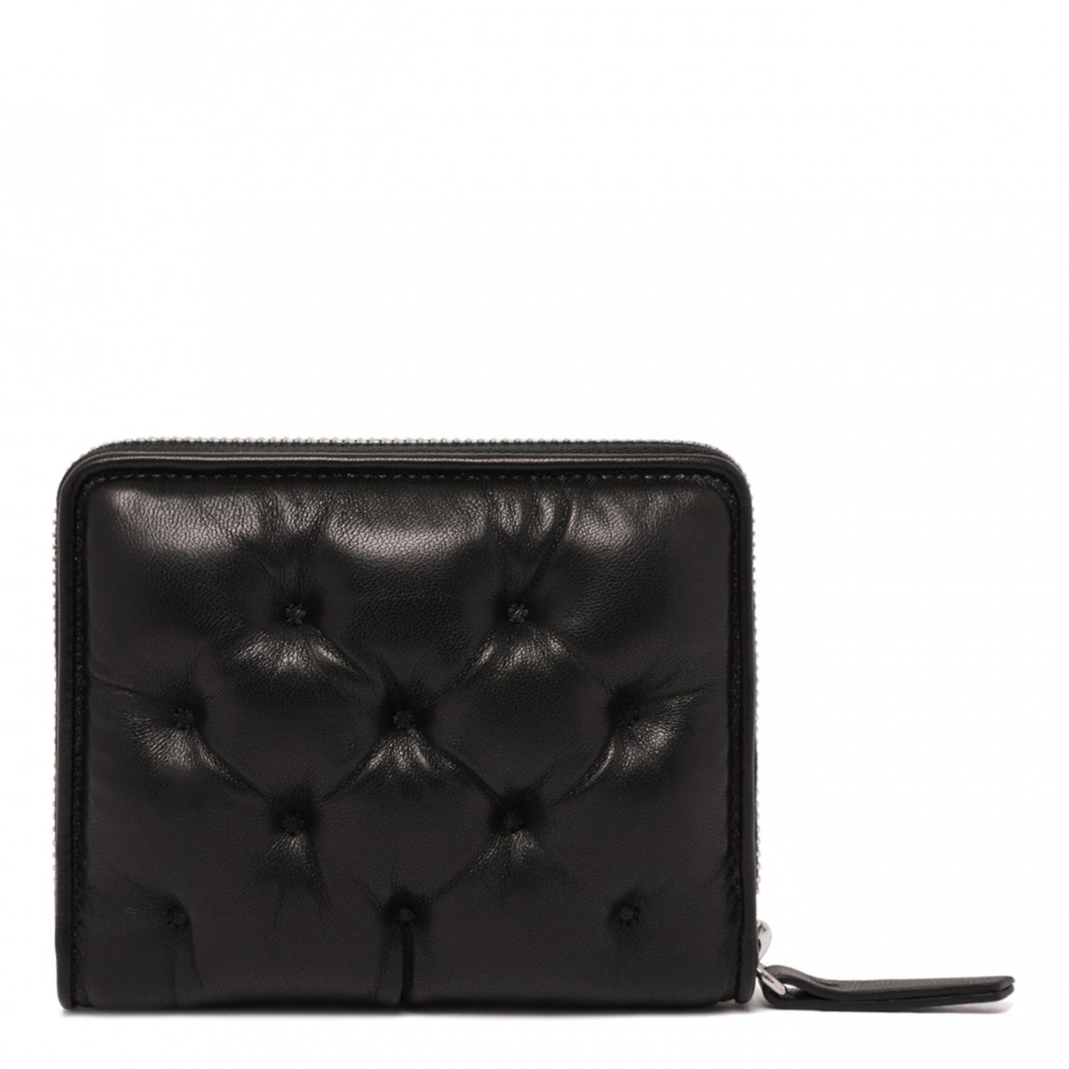 Black Glam Slam Quilted Wallet Small