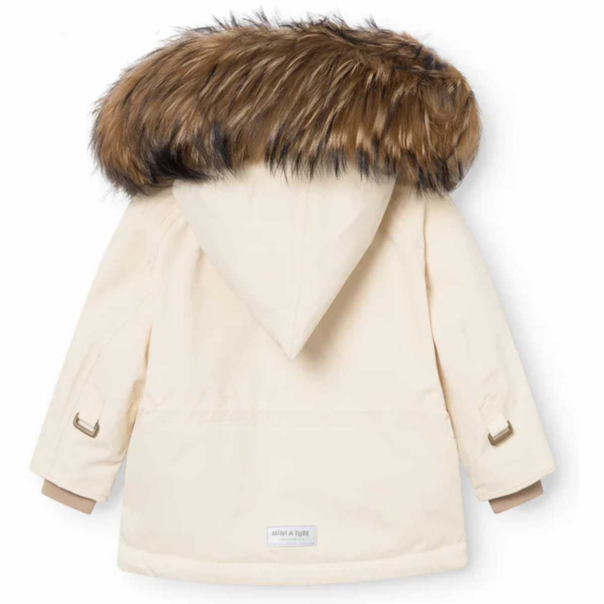 Angora Cream MATWANG Fleece Lined Winter Jacket