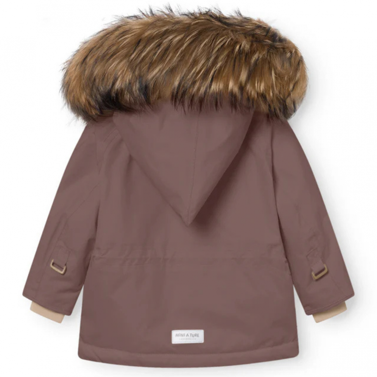 Peppercorn Plum MATWANG Fleece Lined Winter Jacket