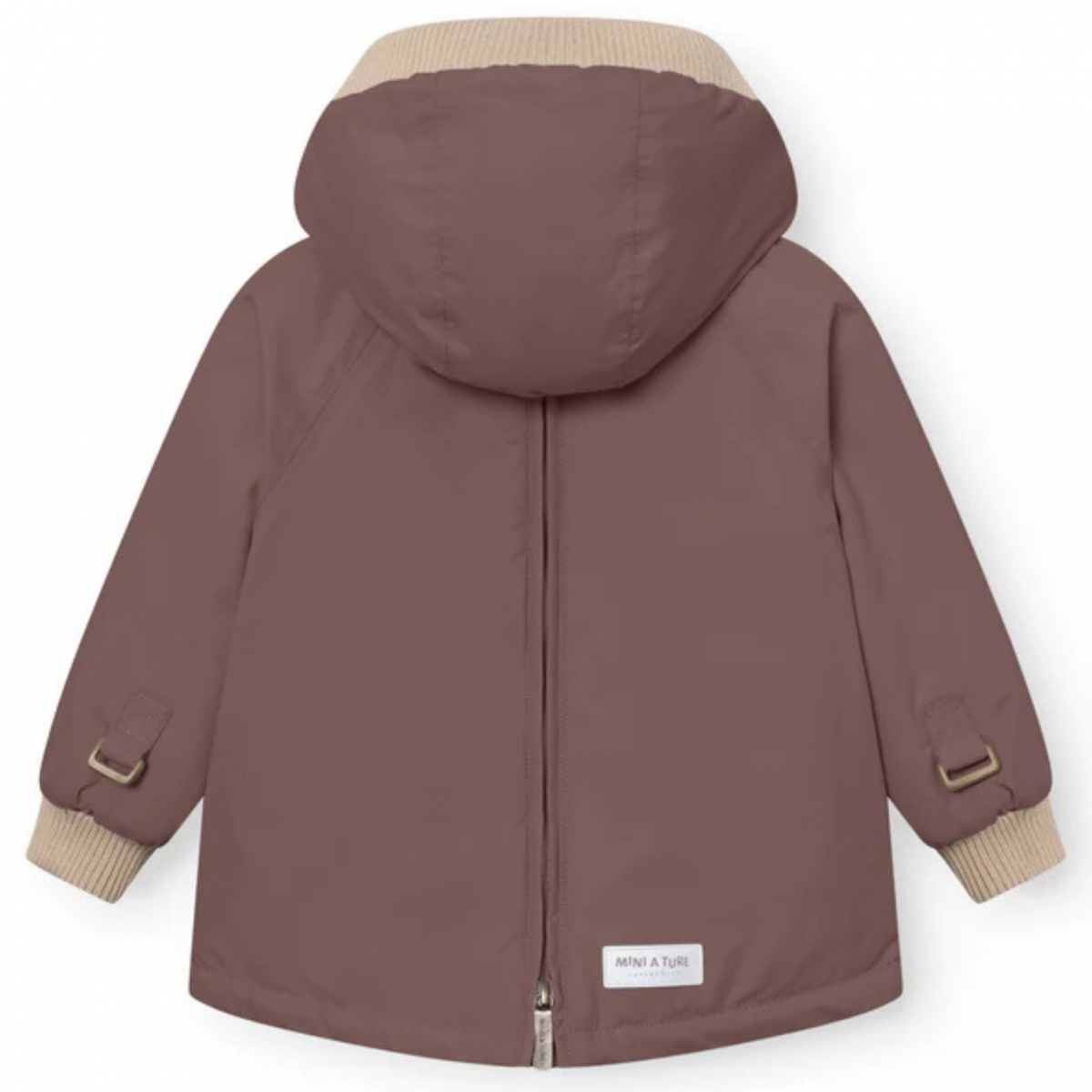 Peppercorn Plum MATBABYWEN Fleece Lined Winter Anorak