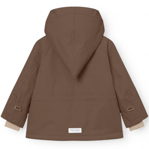 Chestnut Brown MATWANG Fleece Lined Winter Jacket