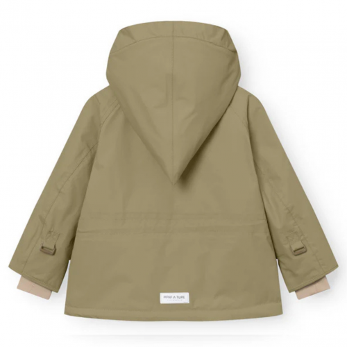 Aloe Green MATWANG Fleece Lined Winter Jacket