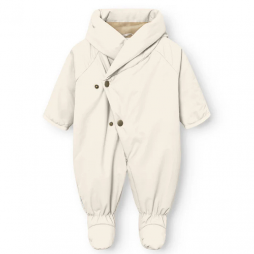 Angora Cream MATFIANNA Fleece Lined Winter Pramsuit