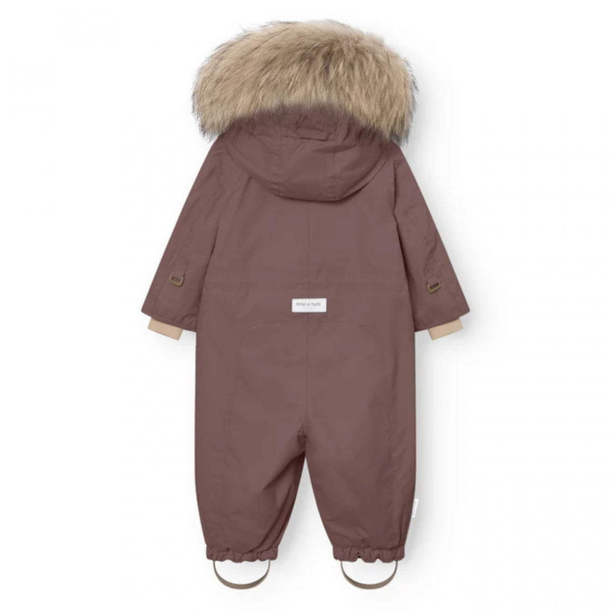Peppercorn Plum MATWISTI Fleece Lined Snowsuit Fur