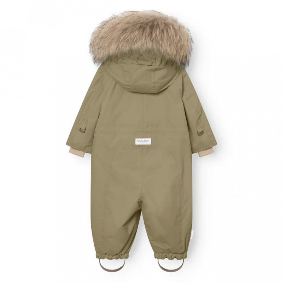 Aloe Green MATWISTI Fleece Lined Snowsuit Fur