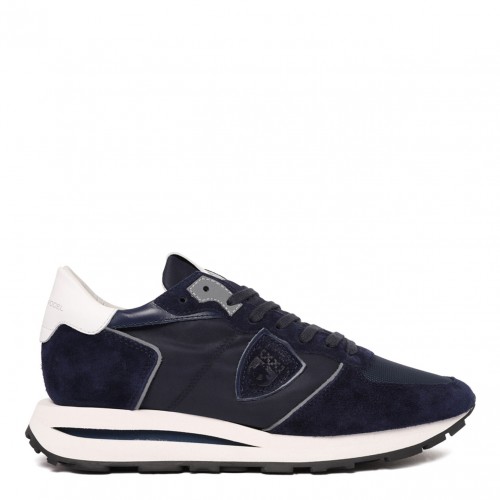 Dark Blue Tropez Haute Sneakers