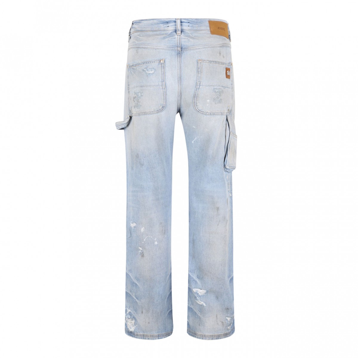 Blue Straight Leg Jeans