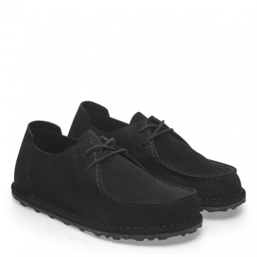 Black Utti Lace Moccasin-Style Shoe 2