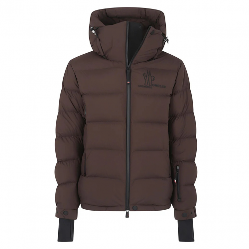Isorno Down Jacket In Brown Fabric