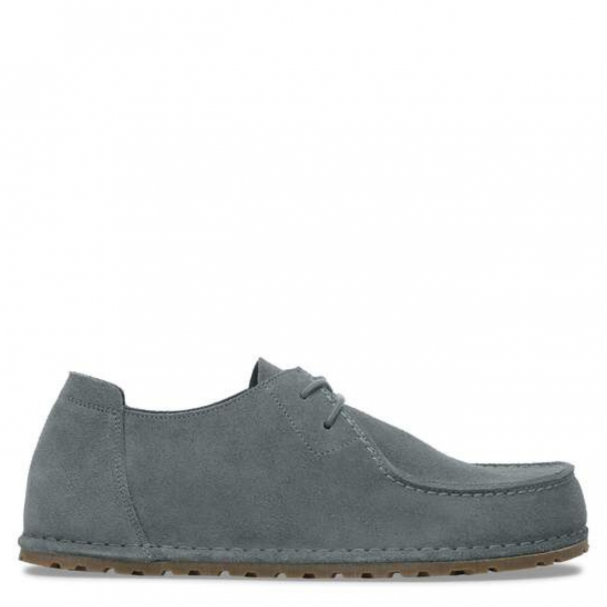 Basalt Gray Utti Lace Mocassin-Style Shoes