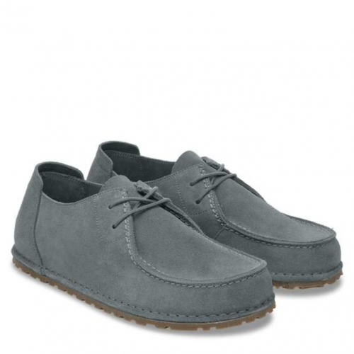 Basalt Gray Utti Lace Mocassin-Style Shoes 2