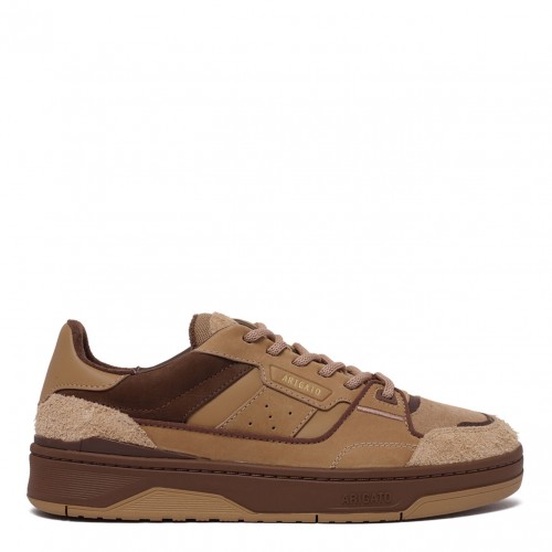 Tan and Dark Brown Clay Sneakers
