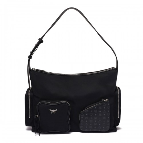Black Medium Aren Shoulder Bag